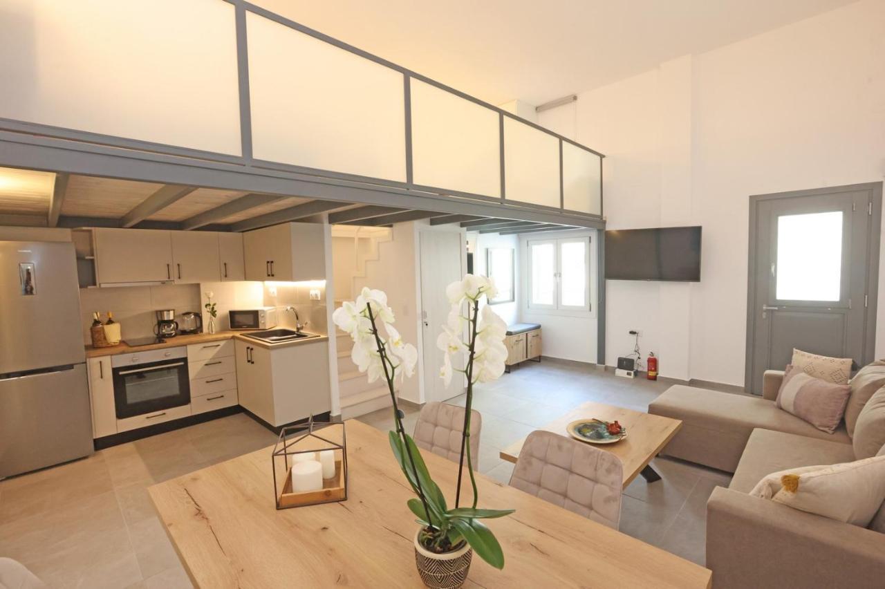 Апартаменты Modern Loft Syros Эрмуполис Экстерьер фото